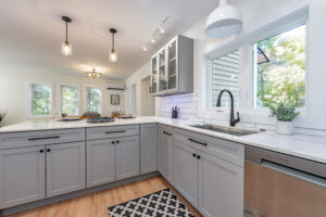 Kitchen cabinets