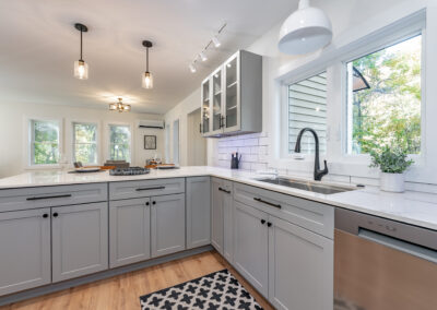 Kitchen cabinets