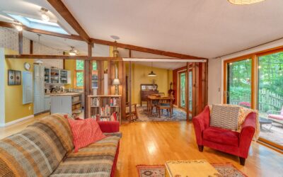 Just Listed: Mid-Century in the Woods at 76 Stony Hill Road, Amherst